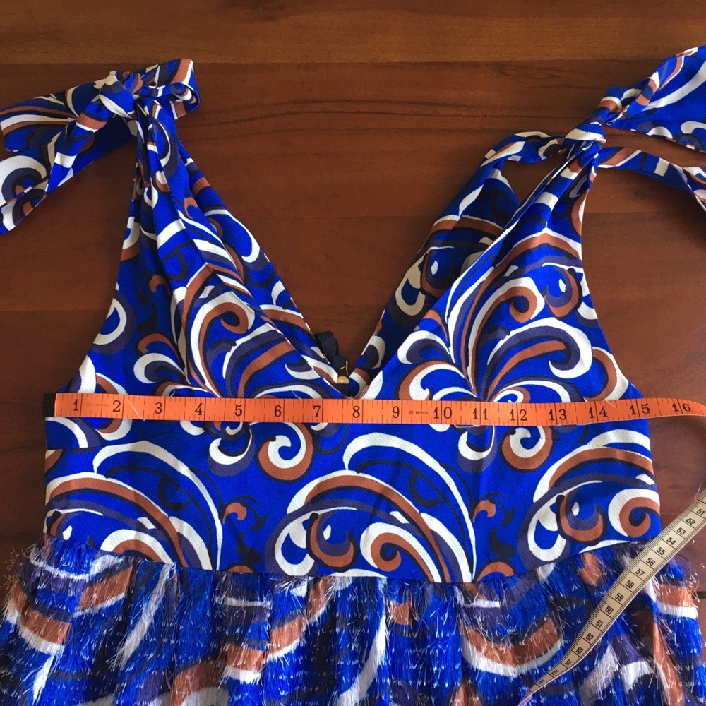 NWT Odeeh ultramarine maxi dress XS S - Picture 10 of 16